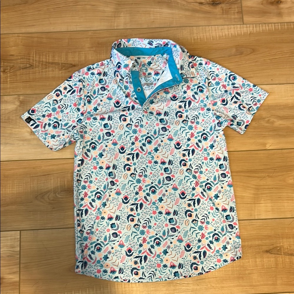 NWOT Swannies Golf Kids Polo Shirt